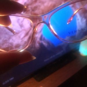 Pink Versace Reading Glasses